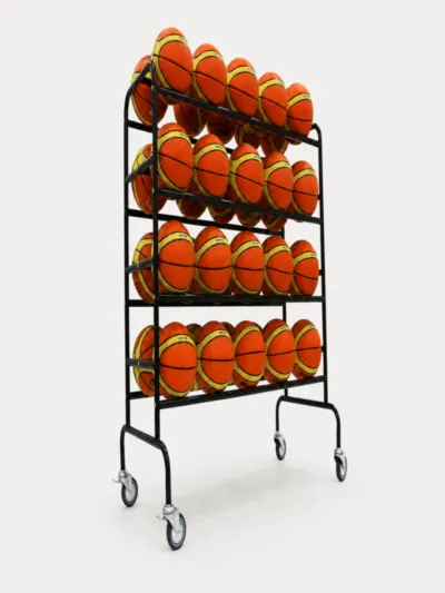 Angled 40-Ball Quick-Access Cart
